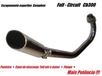 Escapamento Esportivo Ponteira Honda